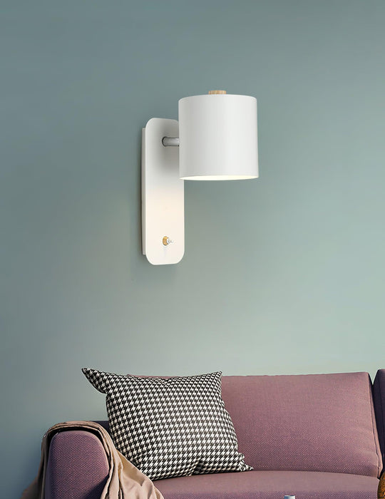 Rotatable Cylinder Wall Lamp.