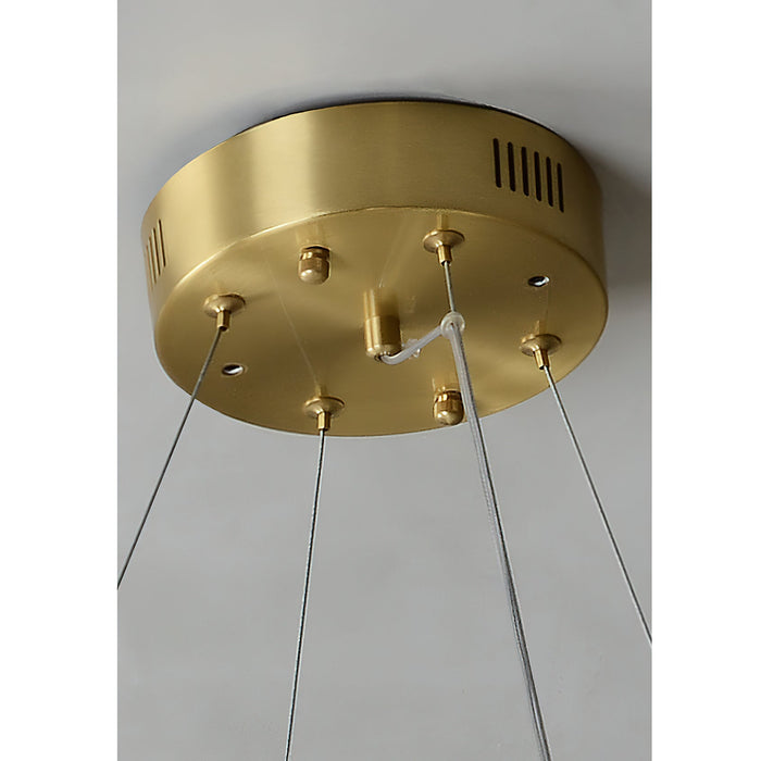 Rote LED Chandelier-DWHOME
