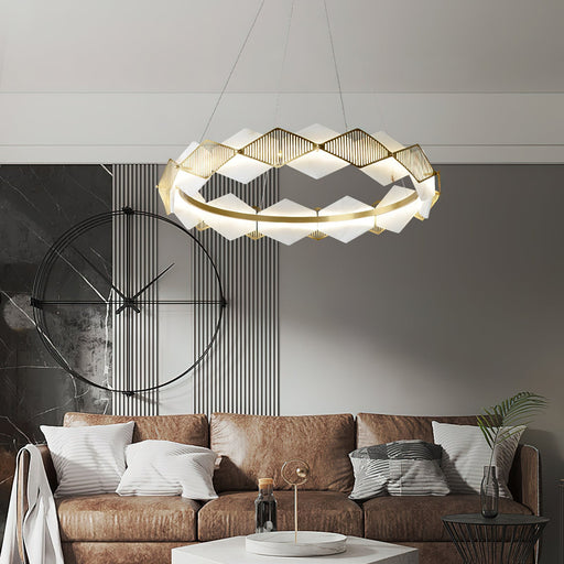 Rote LED Chandelier-DWHOME