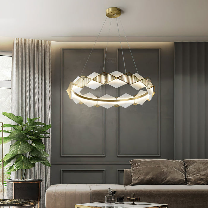 Rote LED Chandelier-DWHOME