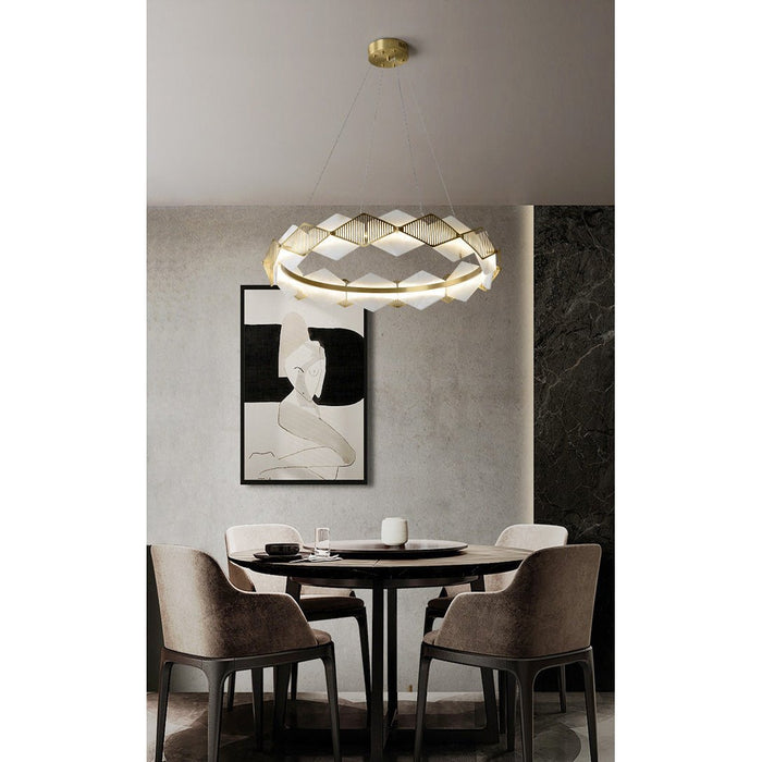 Rote LED Chandelier-DWHOME