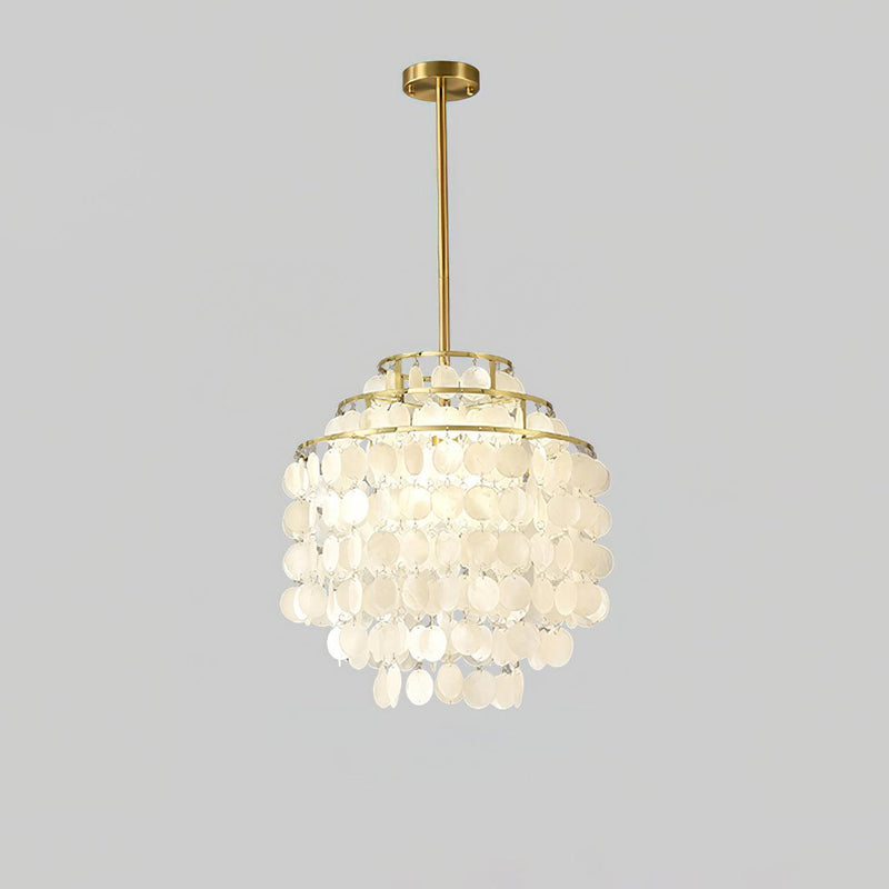 Round Shell Chandelier B-DWHOME