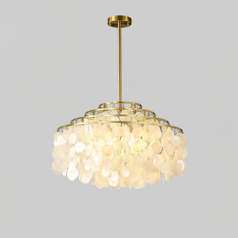 Round Shell Chandelier B-DWHOME