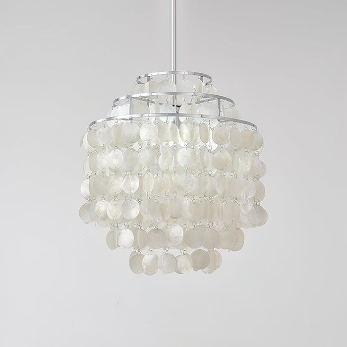 Round Shell Chandelier B.