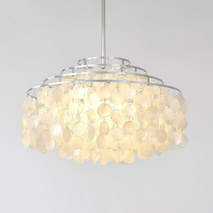 Round Shell Chandelier B.