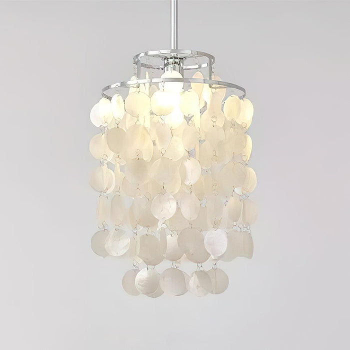 Round Shell Chandelier B.