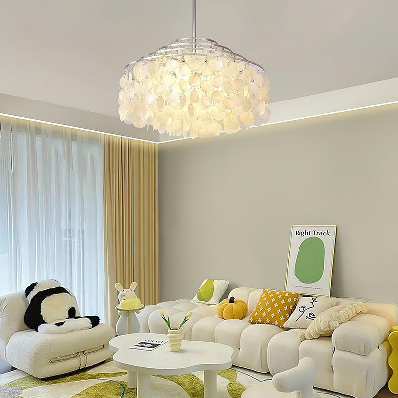 Round Shell Chandelier B-DWHOME