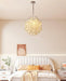 Round Shell Chandelier B.