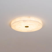 Round Alabaster Ceiling Lamp-DWHOME