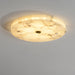 Round Alabaster Ceiling Lamp - DWHOME