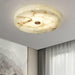 Round Alabaster Ceiling Lamp - DWHOME