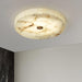 Round Alabaster Ceiling Lamp - DWHOME