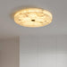 Round Alabaster Ceiling Lamp - DWHOME