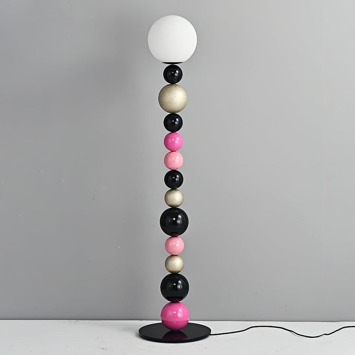 Round Balls Stacking Floor Lamp-DWHOME