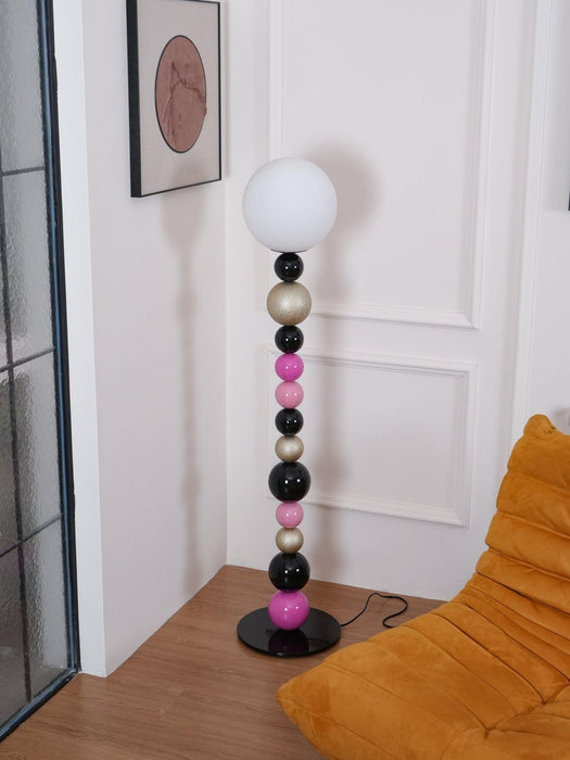 Round Balls Stacking Floor Lamp-DWHOME