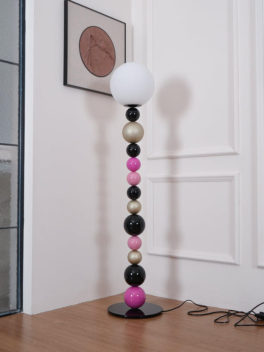 Round Balls Stacking Floor Lamp-DWHOME