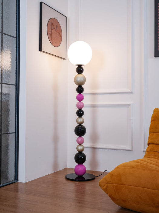 Round Balls Stacking Floor Lamp - Vakkerlight