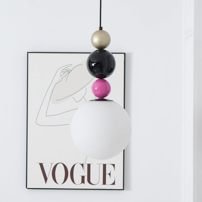 Round Balls Stacking Pendant Lamp-DWHOME