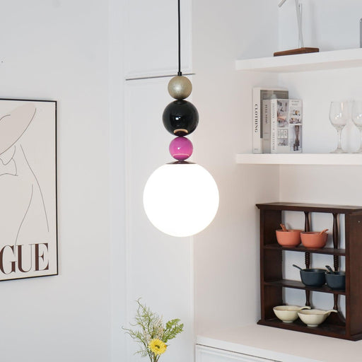 Round Balls Stacking Pendant Lamp-DWHOME