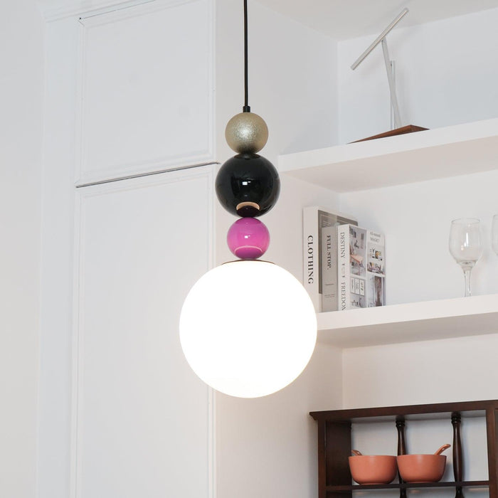 Round Balls Stacking Pendant Lamp-DWHOME