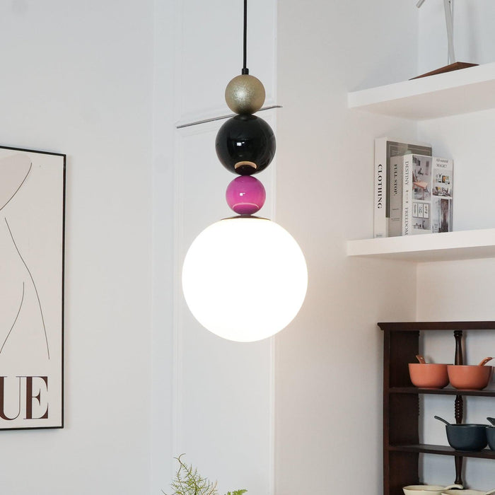 Round Balls Stacking Pendant Lamp-DWHOME