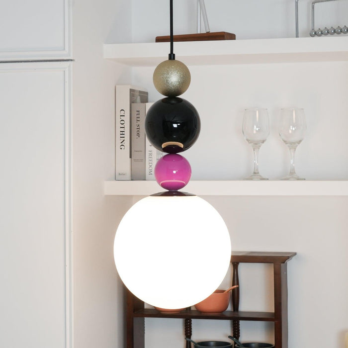 Round Balls Stacking Pendant Lamp-DWHOME