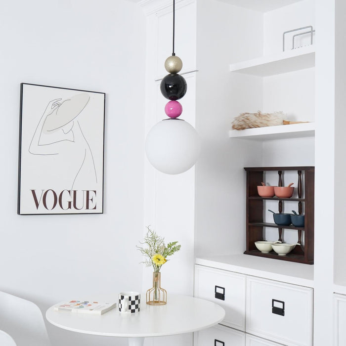 Round Balls Stacking Pendant Lamp-DWHOME