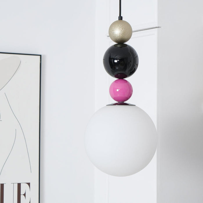 Round Balls Stacking Pendant Lamp-DWHOME