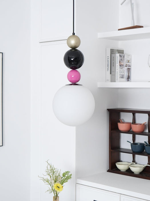 Round Balls Stacking Pendant Lamp-DWHOME