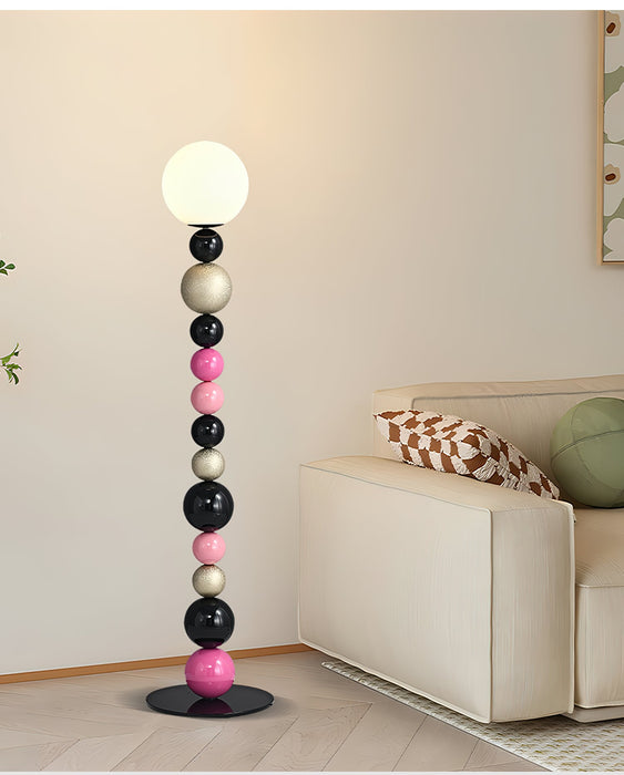 Round Balls Stacking Floor Lamp.