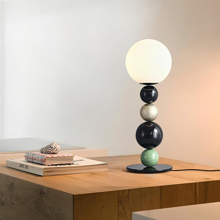 Round Balls Stacking Table Lamp-DWHOME