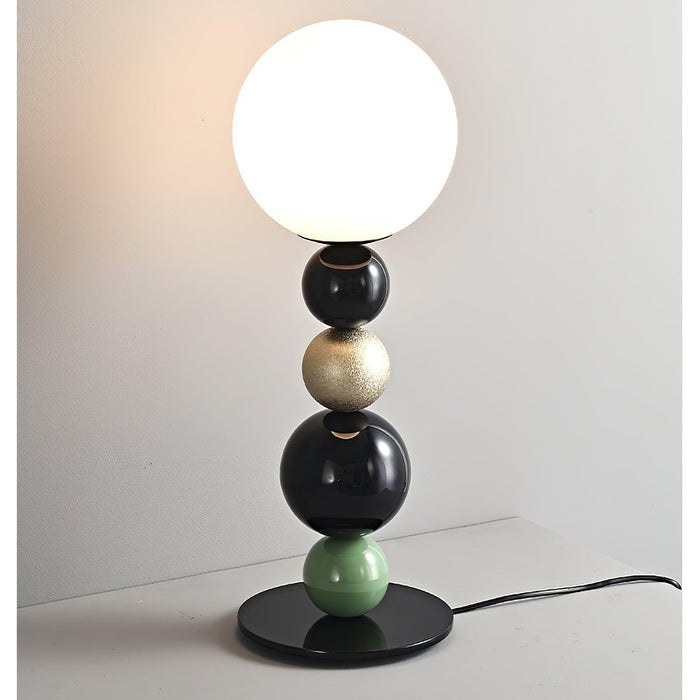 Round Balls Stacking Table Lamp-DWHOME