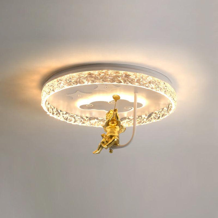 Round Carousel Children's Ceiling Lamp.