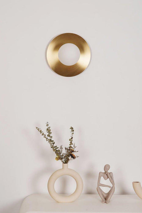 Round Glass Art Wall Lamp-DWHOME