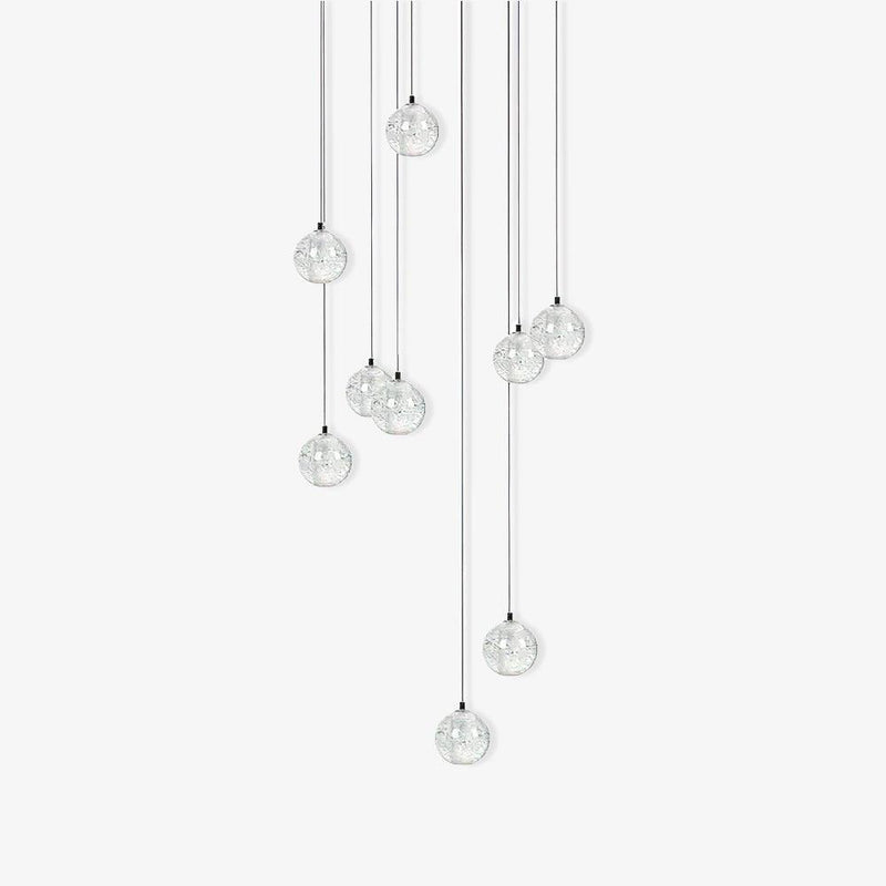 Crystal Bubbles Balls Pendant Lamp-DWHOME