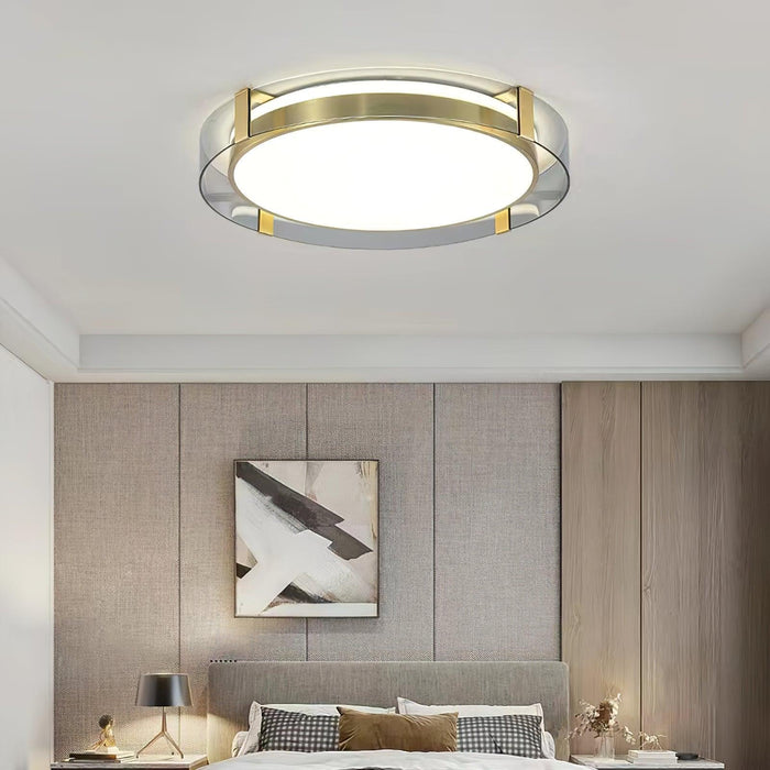 Round Low Profile Ceiling Light - DWHOME