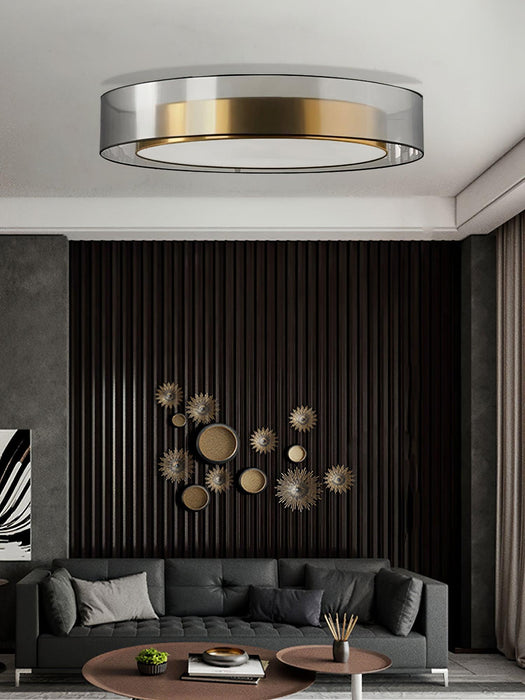 Round Low Profile Ceiling Light - DWHOME