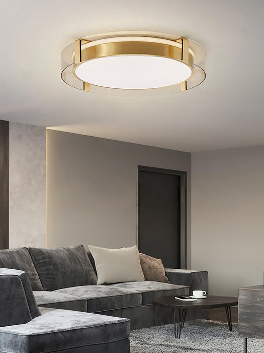 Round Low Profile Ceiling Light - DWHOME