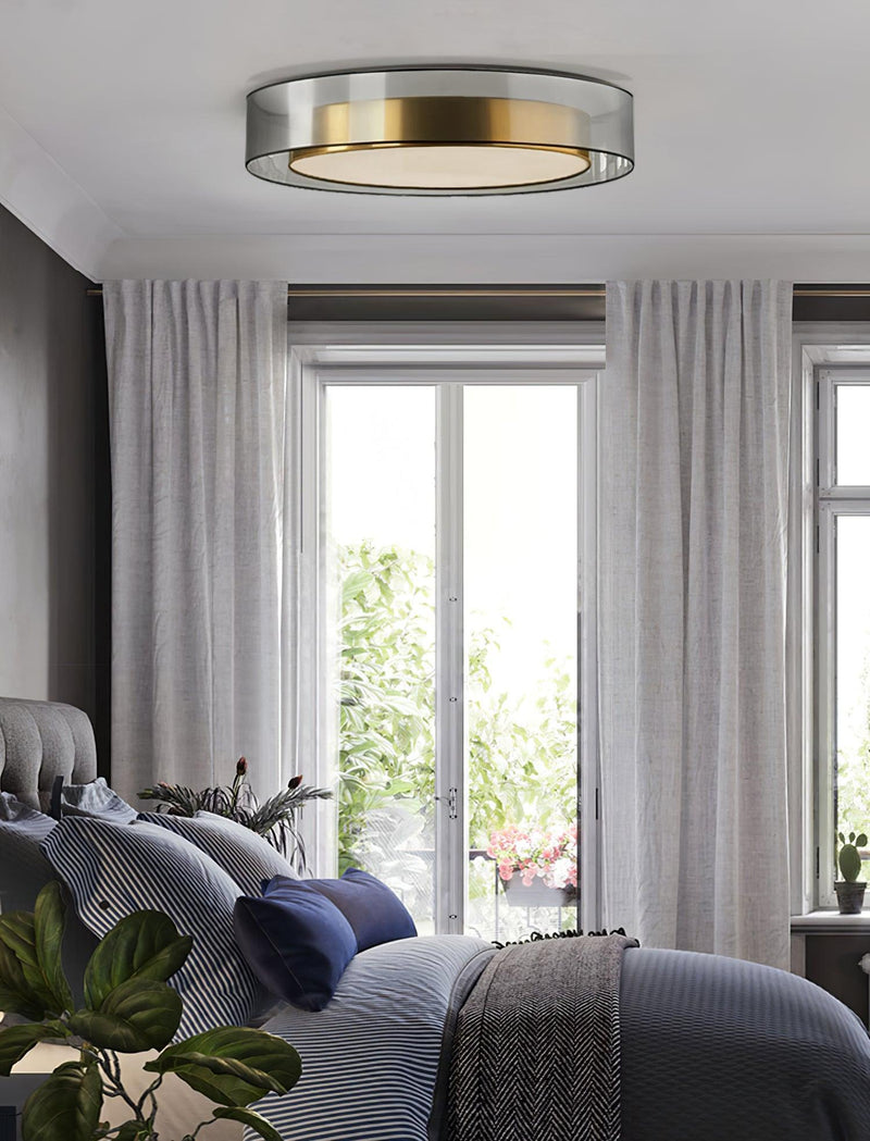 Round Low Profile Ceiling Light-DWHOME