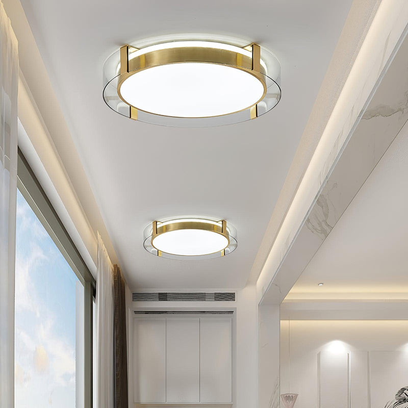 Round Low Profile Ceiling Light-DWHOME