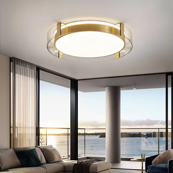 Round Low Profile Ceiling Light - DWHOME