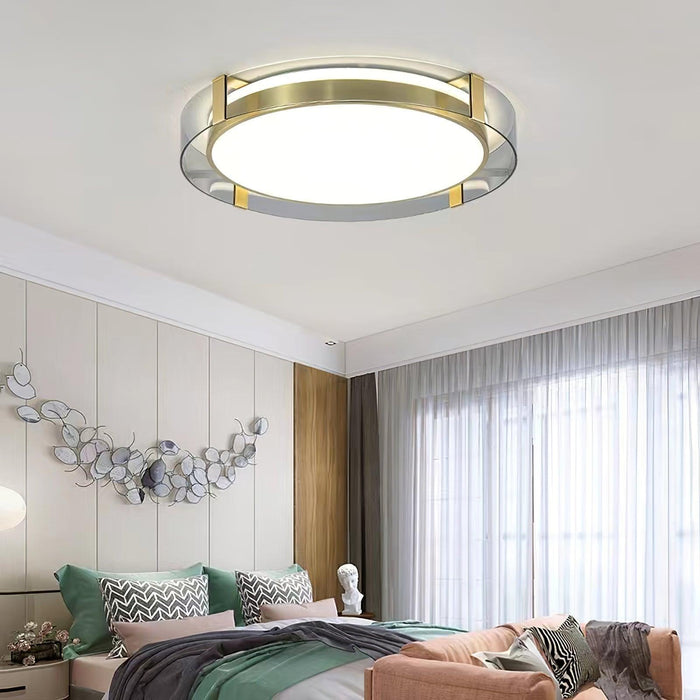 Round Low Profile Ceiling Light - DWHOME