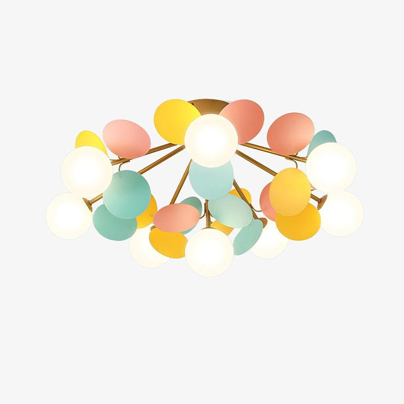 Round Macaron Ceiling Lamp-DWHOME