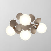 Round Macaron Ceiling Lamp-DWHOME