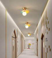 Round Macaron Ceiling Lamp-DWHOME