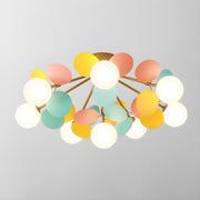 Round Macaron Ceiling Lamp-DWHOME