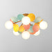 Round Macaron Ceiling Lamp.