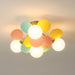 Round Macaron Ceiling Lamp.