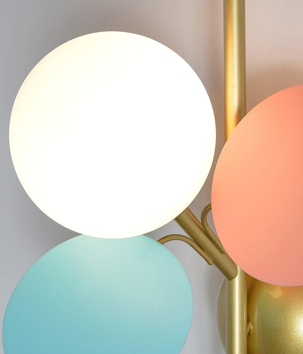 Round Macaron Wall Lamp.