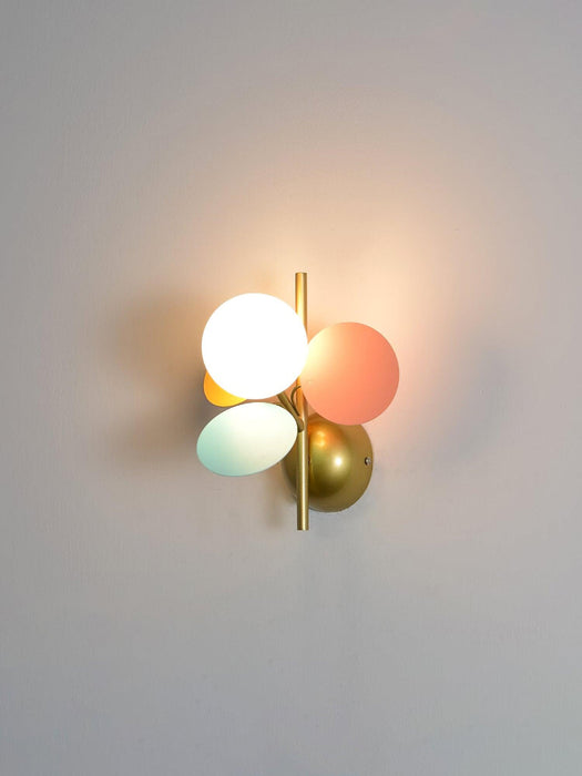 Round Macaron Wall Lamp.